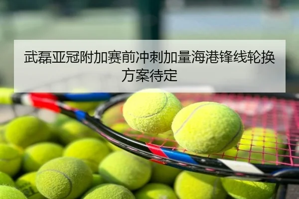 武磊亚冠附加赛前冲刺加量海港锋线轮换方案待定